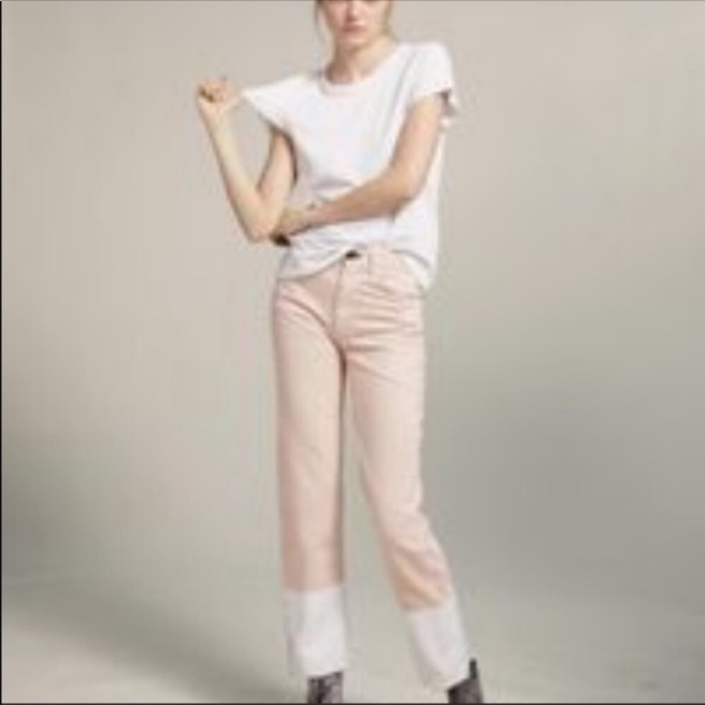 Rag & Bone High Waisted Rose Flare Jean Sz 24
